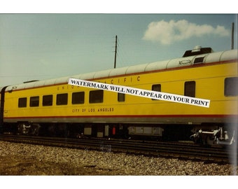 Photo Union Pacific Clinton Exhibition Train City Of Los Angeles 95 Aug 12 x 8