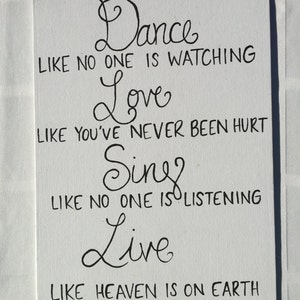 Dance Love Sing Live painting
