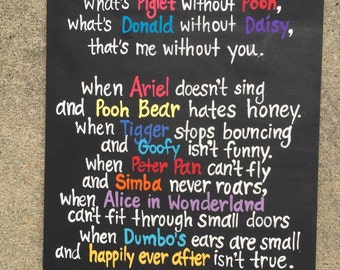 ¿Qué sería Mickey sin la pintura de Minnie?