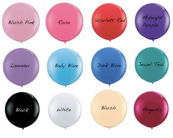 SALE***** Giant 36 Inch Balloons // Pink Your Color // Decorative Balloon