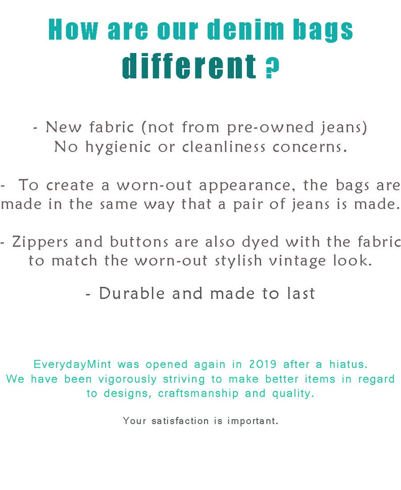 Crossbody jean bag boho bag jeans strap shoulder denim bag school travel weekend gym yoga bag blue backpack simple everyday basic