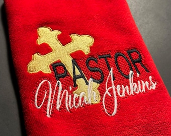 Cross & Title Ministry Towel