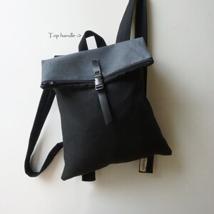 Convertibile Zaino In Tela Messenger Borsa Messenger Borsa Etsy