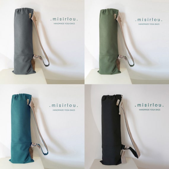 Waterproof Yoga Mat Bag Chic Pilates Mat Bag Canvas Yoga Tote Cool