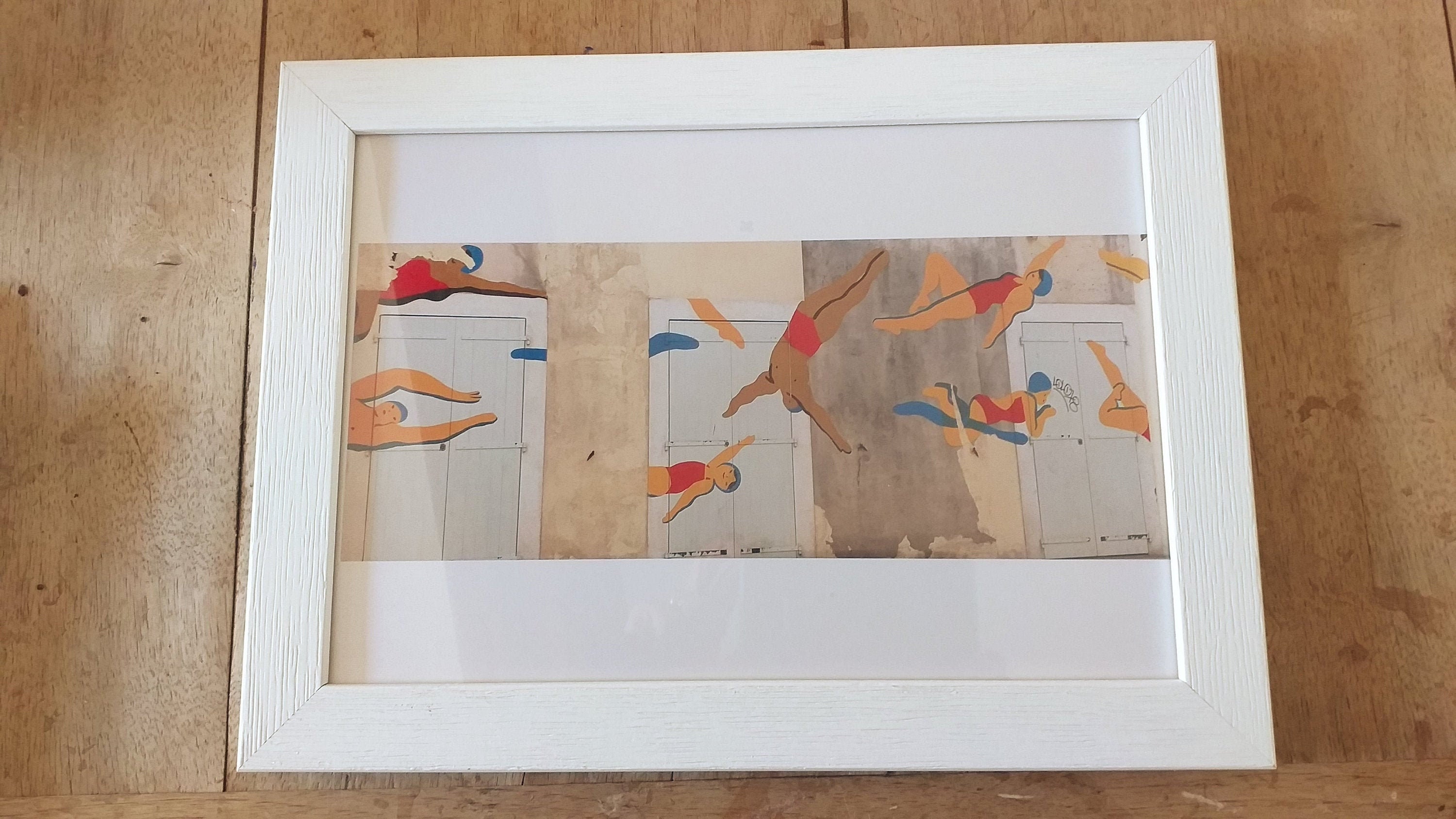 Photographie d'une Peinture Murale