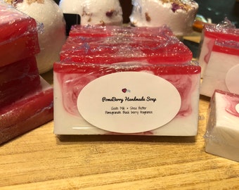 POMABERRY Goats Milk and Shea Butter Soap