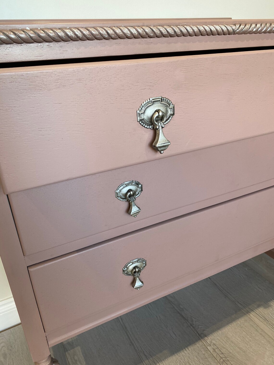 SOLD DELILAH Farrow & Ball Sulking Room Pink Chest of Etsy