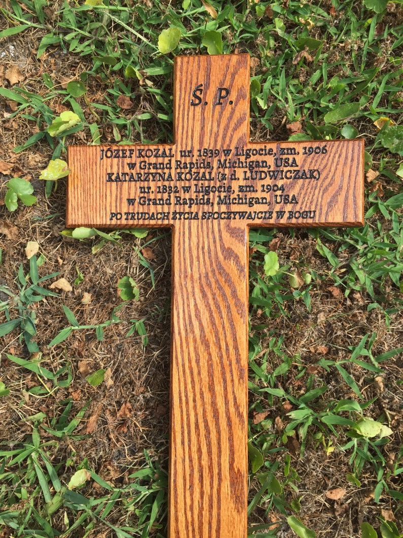 18 Memorial Crosses / Roadside Cross / Temporary Grave Etsy