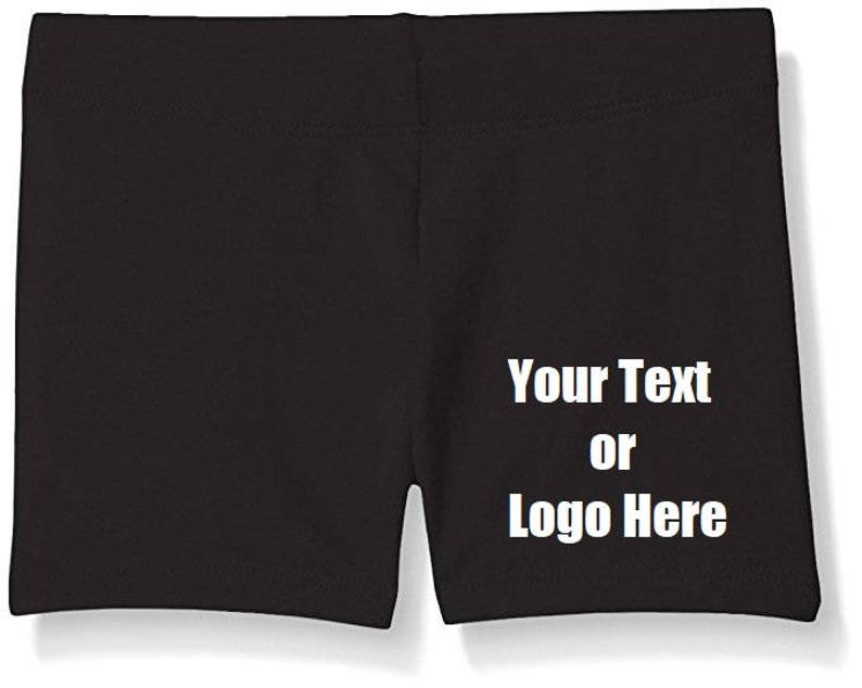 Custom Personalized Designed Girl/'s Dance Gymnastic Shorts