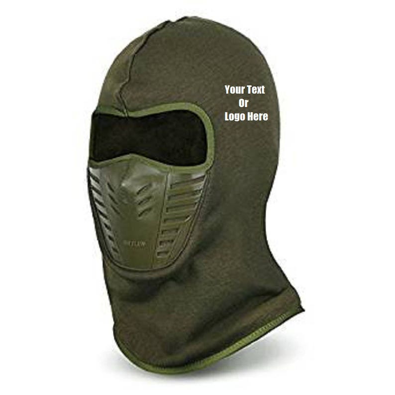 Custom Personalize Design Your Balaclava Windproof Ski Mask Etsy