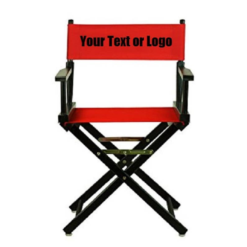 Custom Designed Folding Directors Chair With Your Personal Or Business Logo. image 1