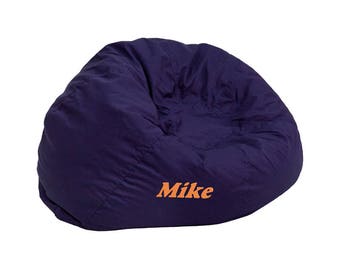 Custom Designed Bean Bag Chair for Kids with Personalized Name