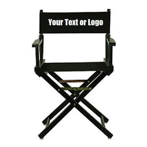Custom Designed Folding Directors Chair With Your Personal Or Business Logo. image 7