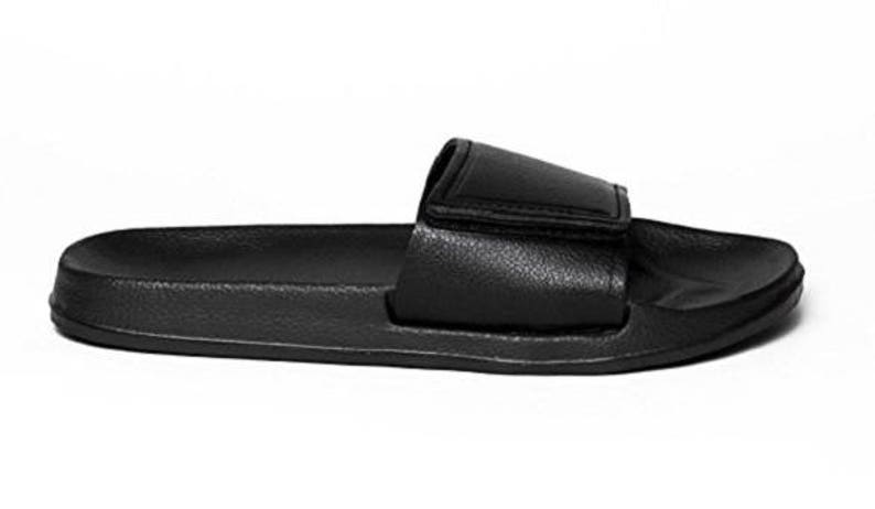custom logo athletic slides