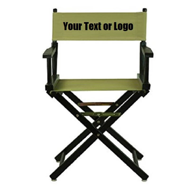 Custom Designed Folding Directors Chair With Your Personal Or Business Logo. image 5