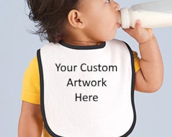 Custom Design Your Baby's Bib.