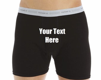 Custom Personalized Designed Boxers For Weddings, Bachelors Or Special Occasions