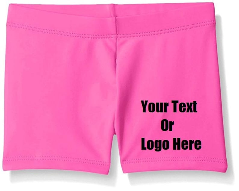 Custom Personalized Designed Girl/'s Dance Gymnastic Shorts
