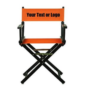 Custom Designed Folding Directors Chair With Your Personal Or Business Logo. image 4