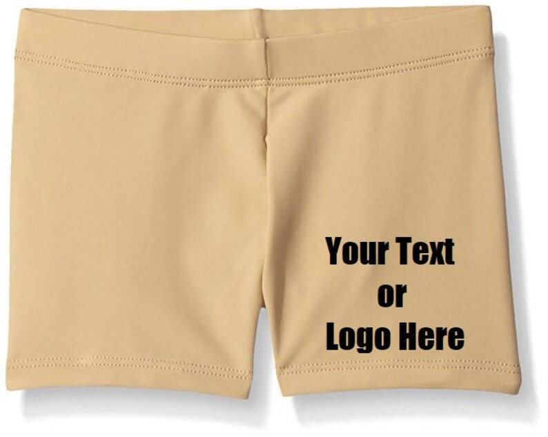 Custom Personalized Designed Girl/'s Dance Gymnastic Shorts