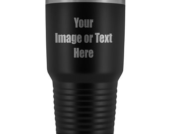 Personalized Laser Engraved 30 oz. Vacuum Tumbler