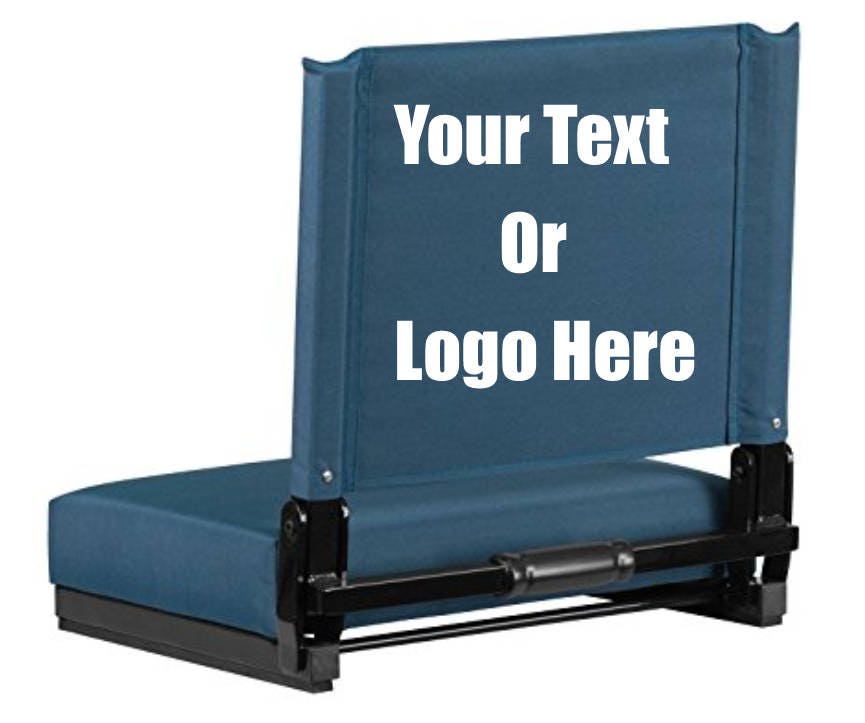 Custom Personalized Durable Stadium Chair With 3 Thick Etsy