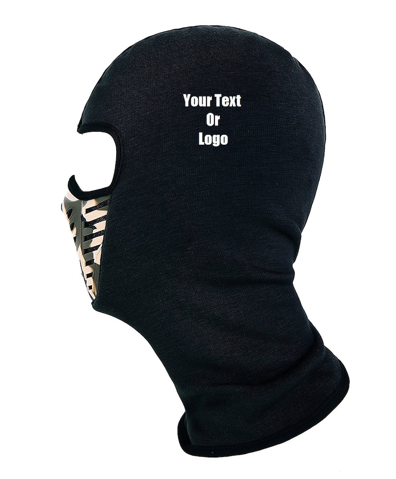 Custom Personalize Design Your Balaclava Windproof Ski Mask Etsy