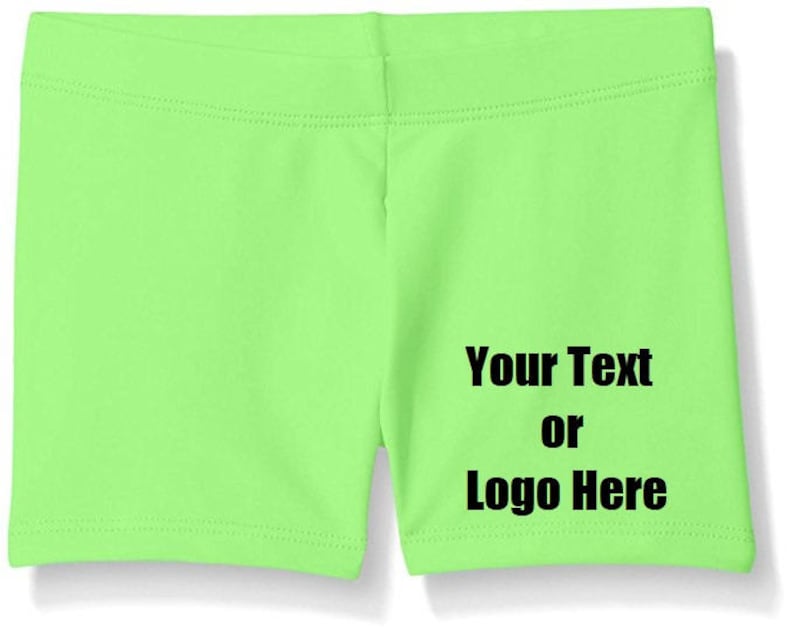 Custom Personalized Designed Girl/'s Dance Gymnastic Shorts