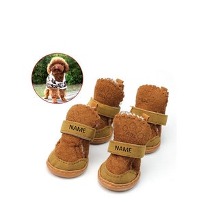 Custom Personaliseer Design Your Puppy Hondenschoenen Laarsjes Laarzen (kleding voor huisdieren)