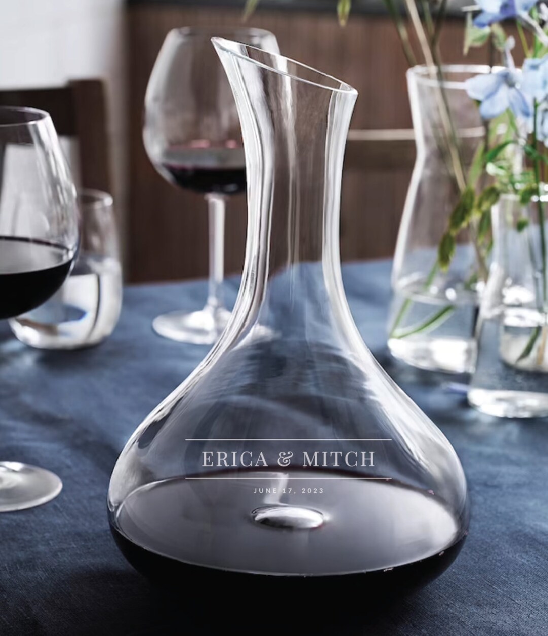 Custom Wine Decanters/carafes for Memorable Moments Ideal Etsy