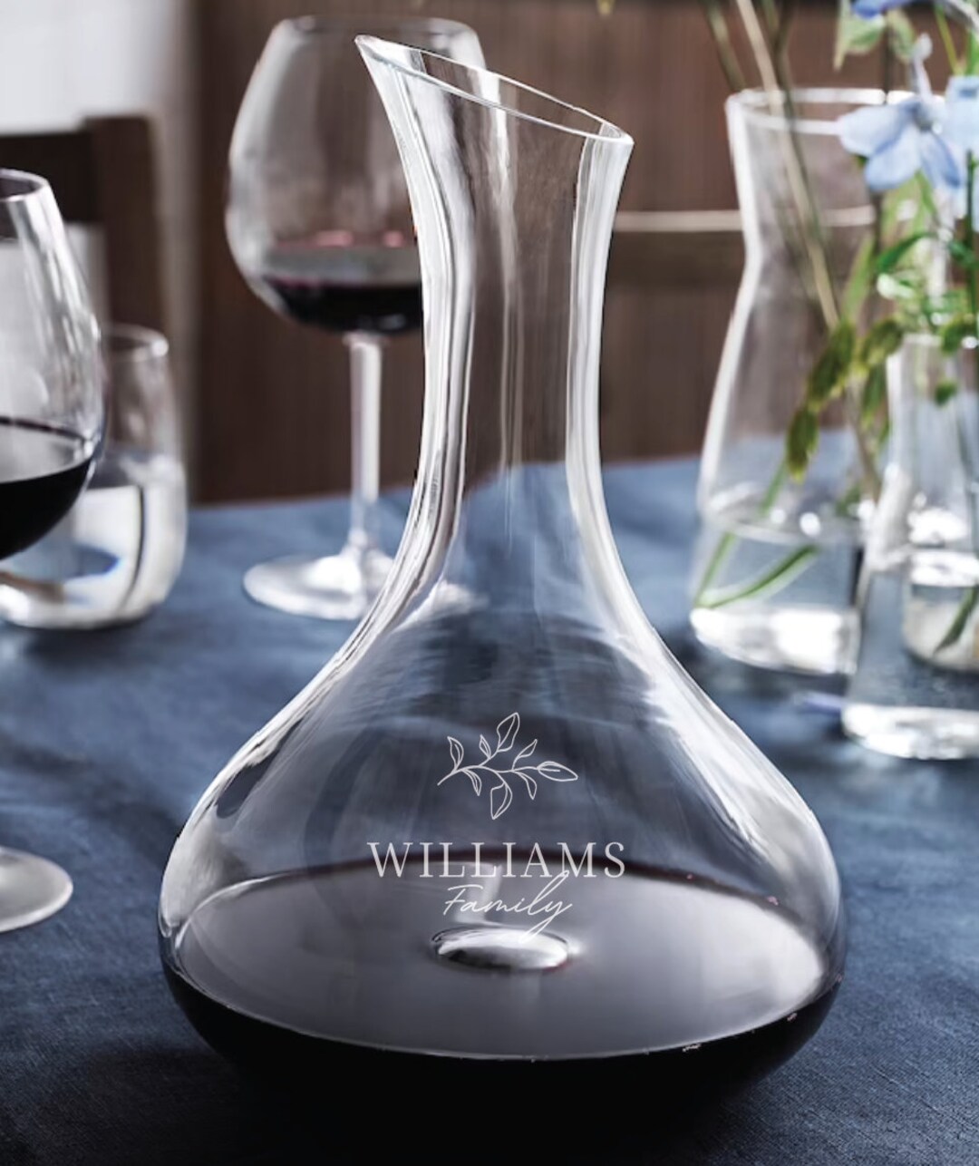 Personalized Wine Decanter Wine Decanter Custom Wine Etsy