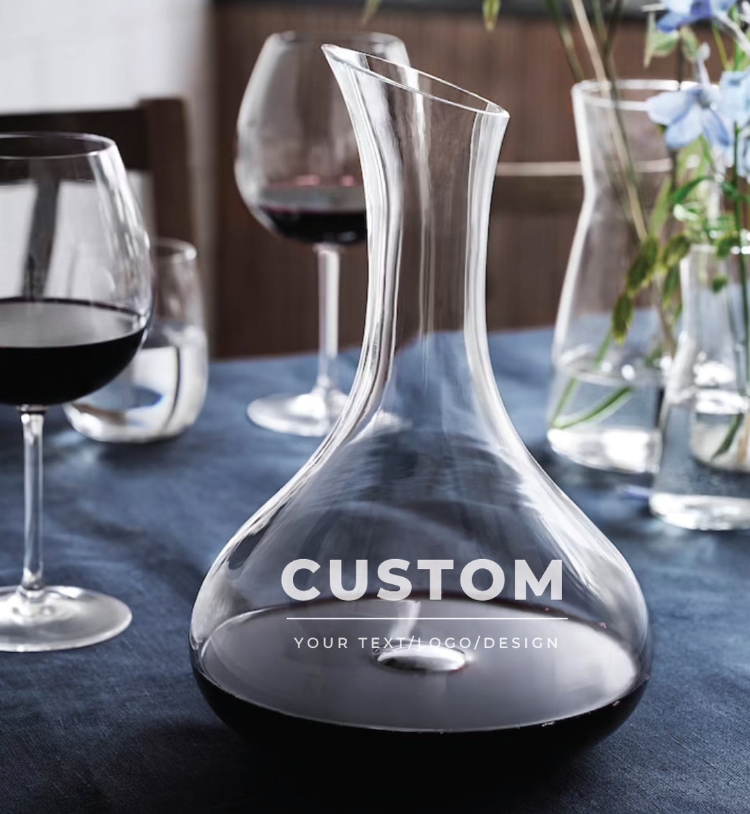 Wine Decanter Custom Wine Decanter Wine Decanter Set Etsy