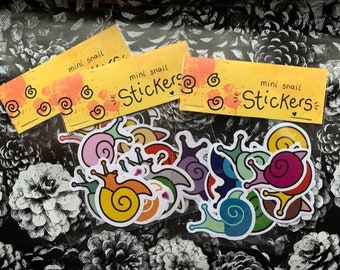 Mini Snail Stickers Sticker Set