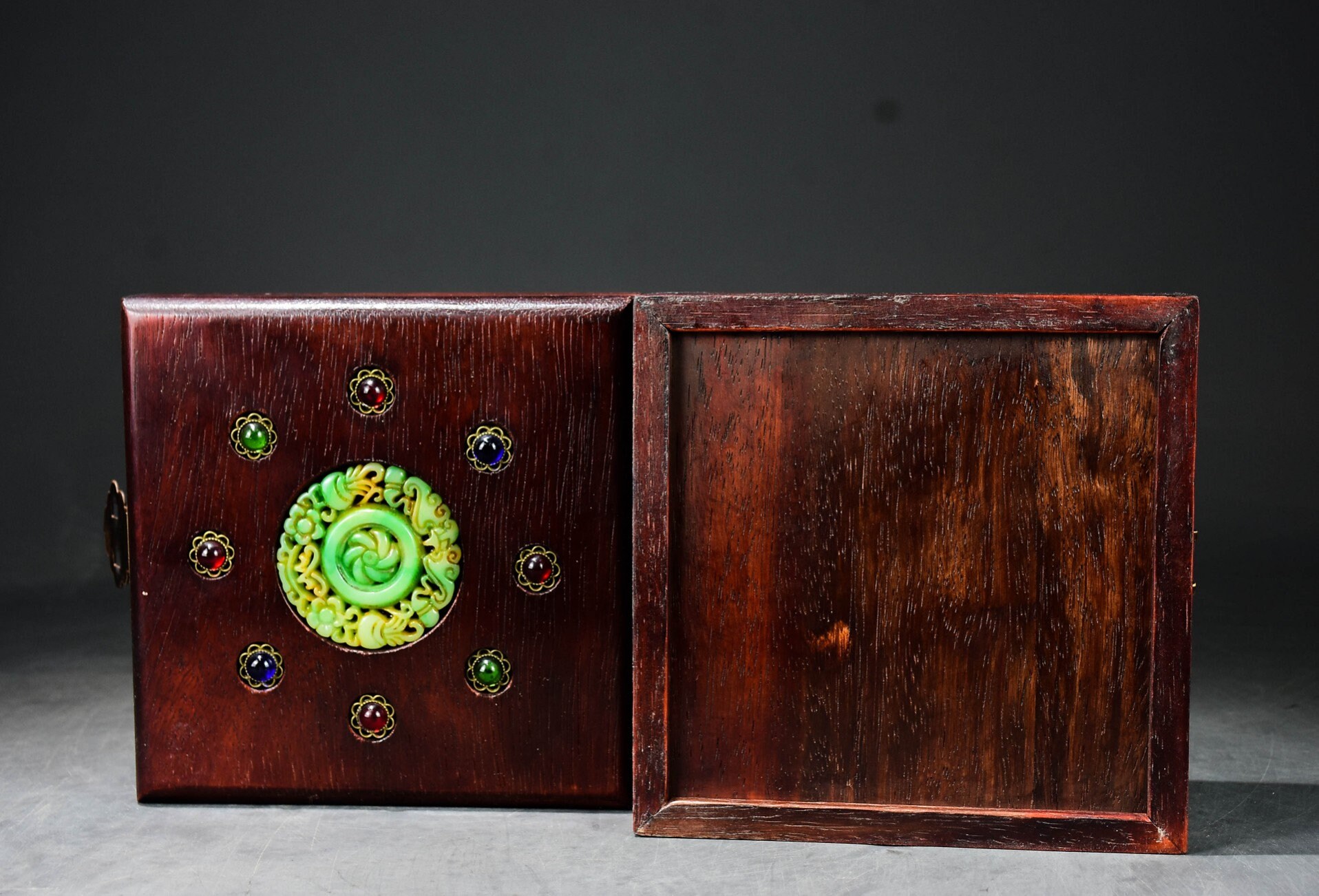 Scatola Portagioie In Legno In Stile Vintage Chiusura A - Italy - Foto 4