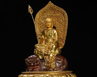 銅製 八臂十一面観音像の置物   装飾品   工芸品 美術品 銅製 八臂十一面観音像の置物 装飾品 工芸品 美術品 銅製 八臂十一面観