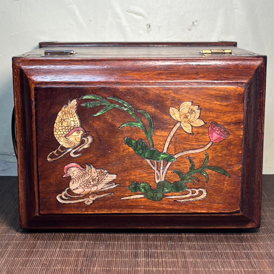 時代物　金属製　葛家　葛屋　置物　 インテリア Japanese Jewelry Cabinet - Etsy