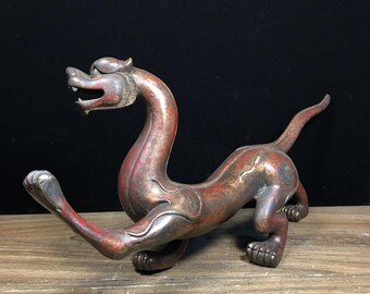 ♦中国美術伝統工芸品 仏塔 極細密 縦横 6列自在 六重の塔 置物飾り 骨董品 Chinese Antique Hand Carved Exquisite and Rare Pure Copper