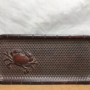 Chinese antique pure hand-carved rosewood small tea tray,precious and exquisite,worth collecting and used