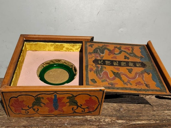 A box of Chinese pure hand-carved precious high-i… - image 1