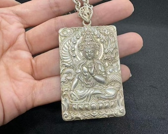 ネパール チベット仏教 ミニ銅ダムラ太鼓 護符飾りペンダント (x10 