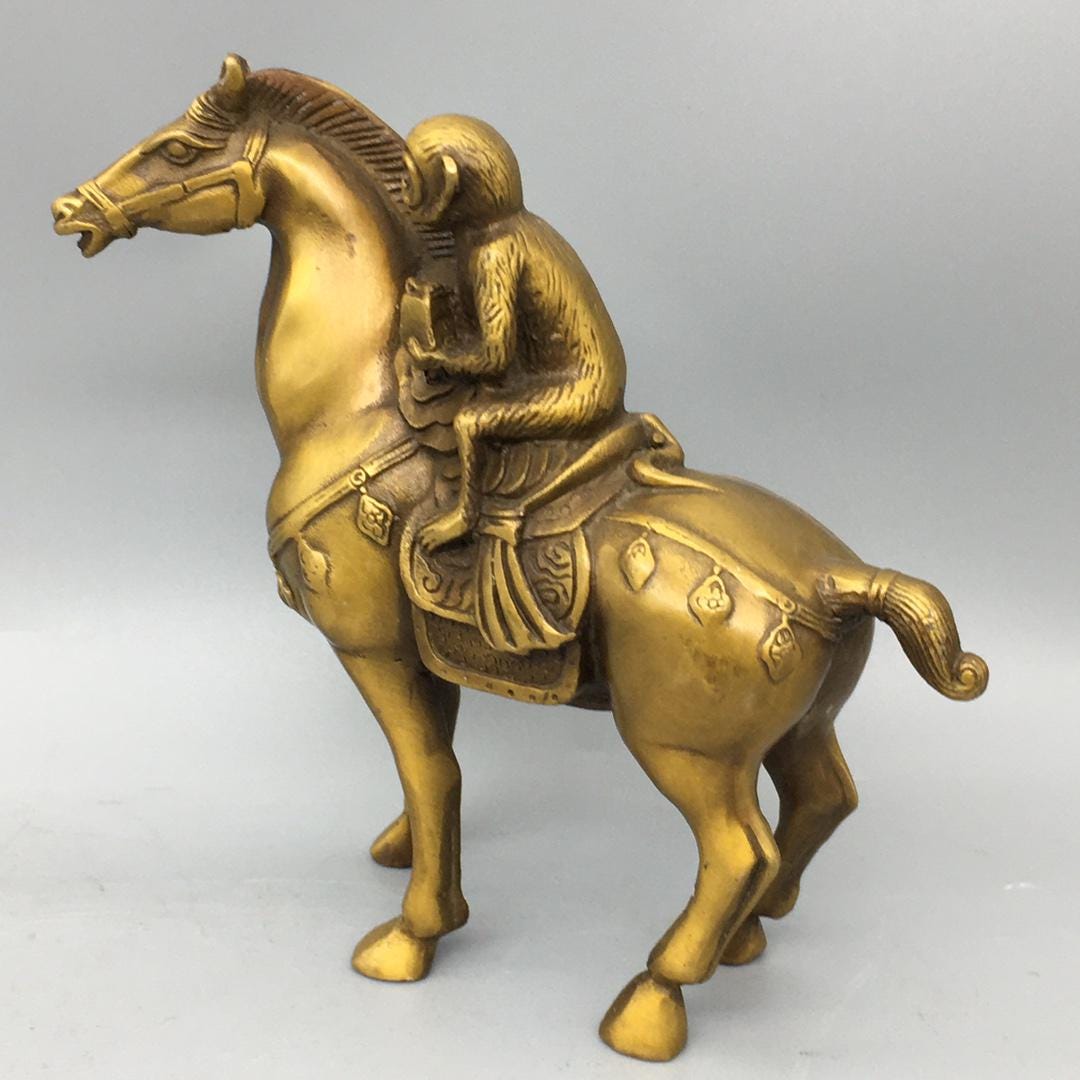 青銅製馬の彫刻 アンティーク 青銅製馬の彫刻 アンティーク 青銅製 馬の彫刻 約25cm ☆銅製馬