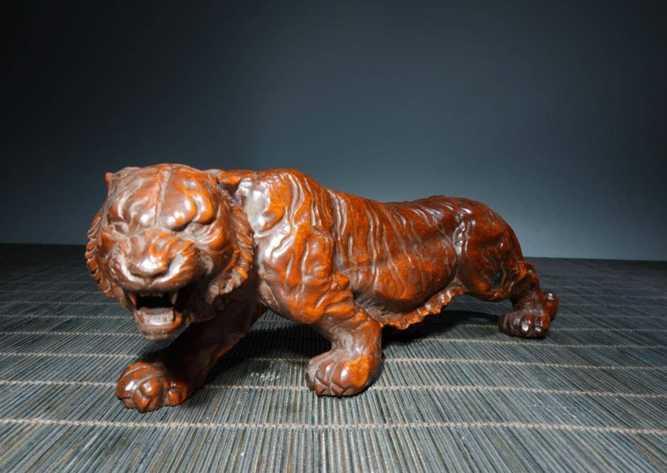 Vintage tiger statue - Etsy 日本