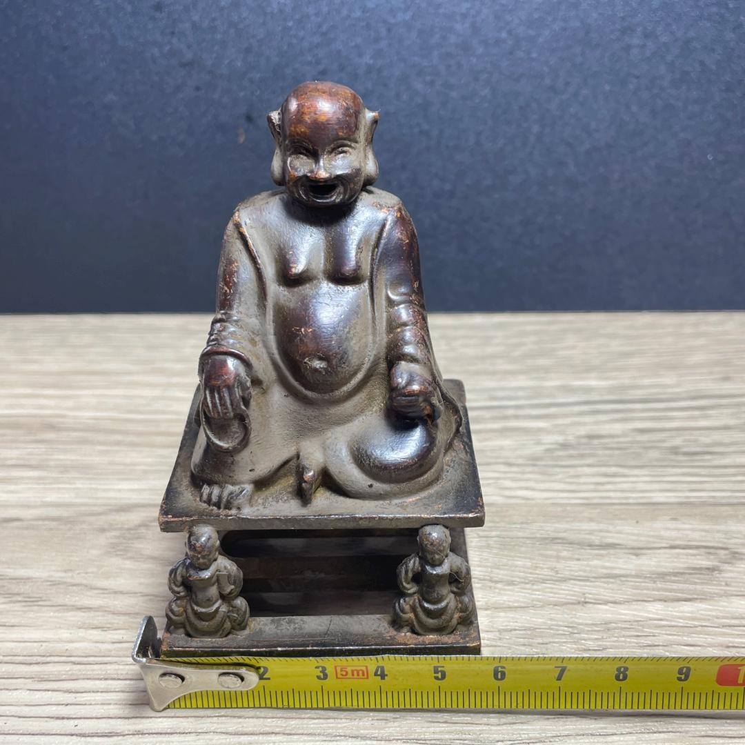 中国のアンティーク手作り彫刻仏三脚仏像装飾、絶妙で珍しい - Etsy 日本