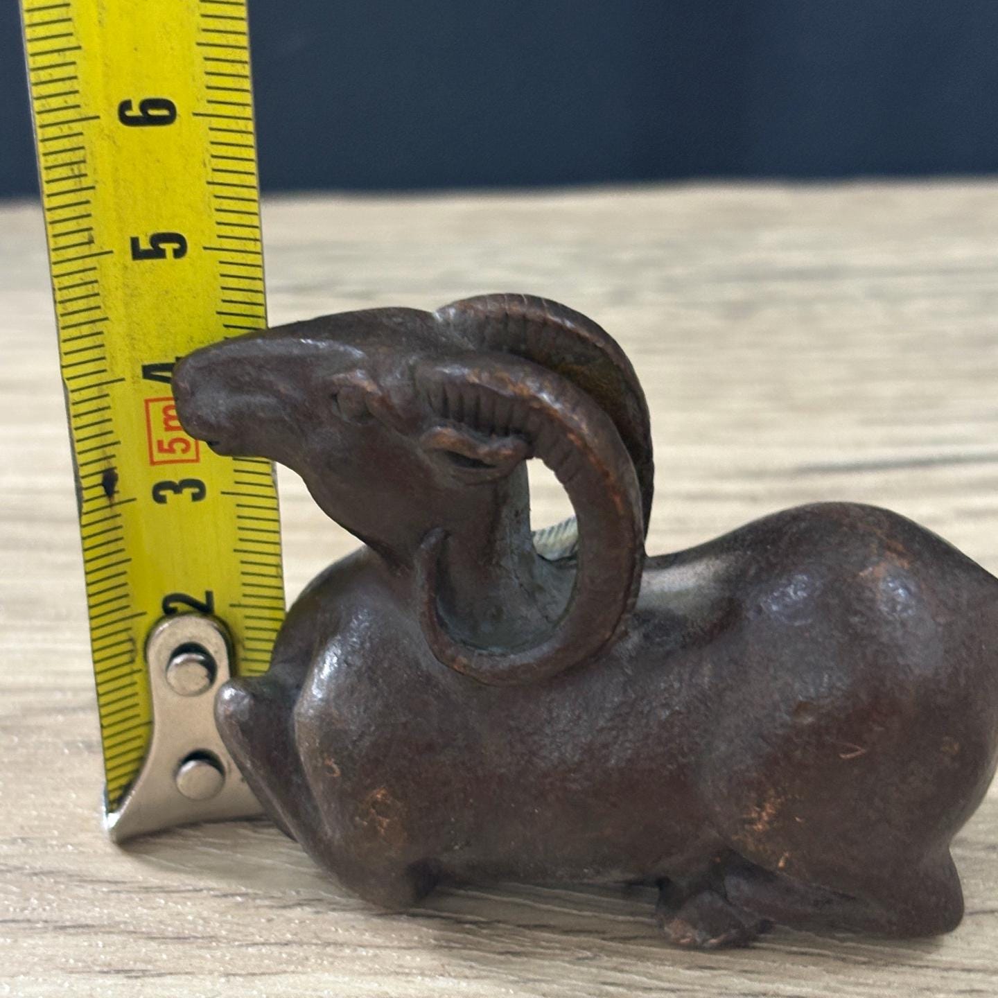 Chinese Antique Pure Copper Sheep Statue,tea Pets Ornament is Handmade ...