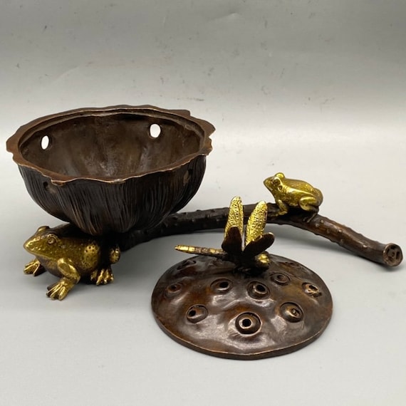 Bronze Dragonfly Incense Burner Bronze Dragonfly Incense Burner