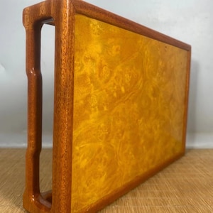 Chinese antique pure hand-carved rosewood small tea table coffee table is worth collecting
