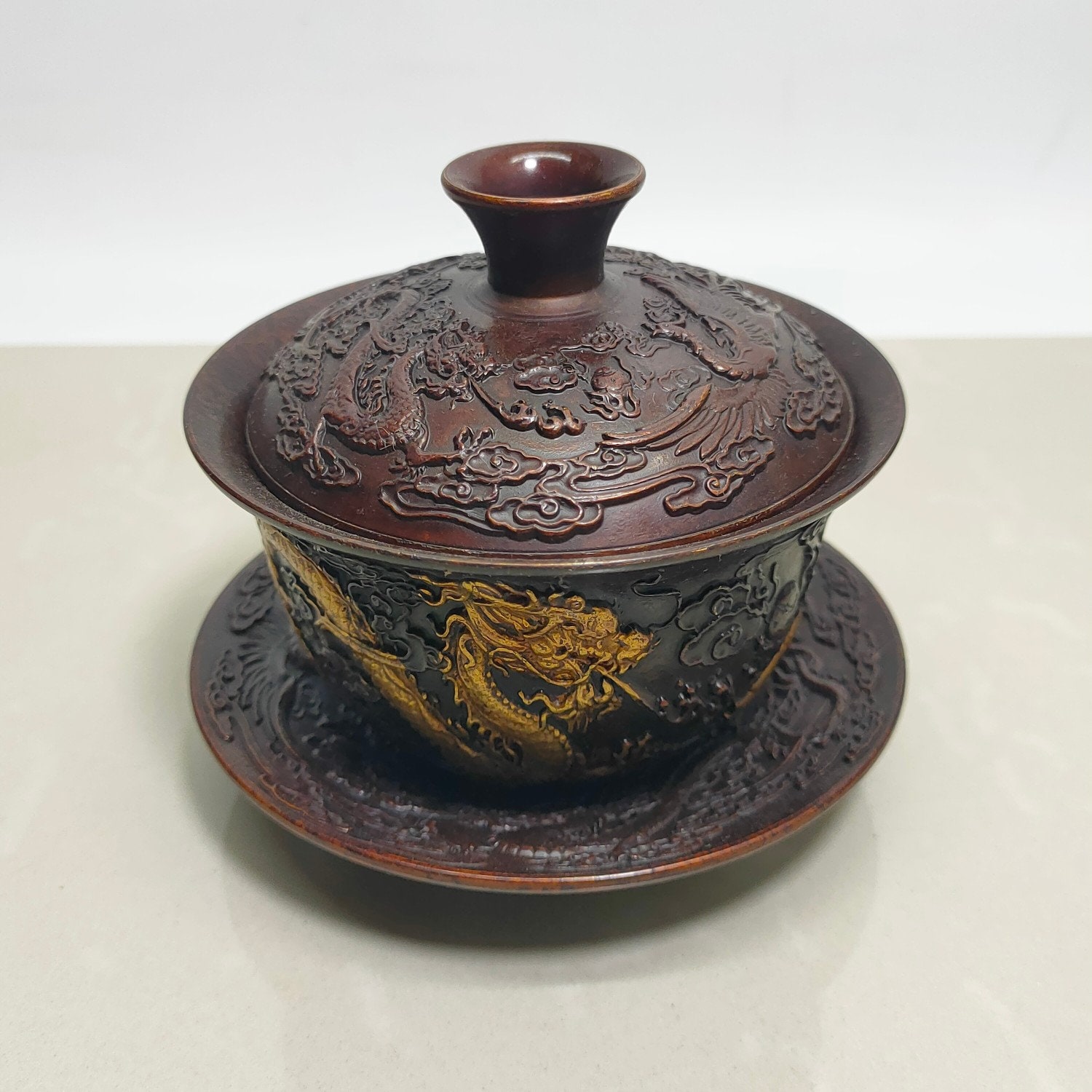 ドラゴン模様の陶器カップ ドラゴン模様の陶器カップ Japanese Dragon Cup - Etsy