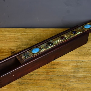 Chinese antique natural rosewood inlaid gems jewelry box, pure hand-carved,rare,worth collecting and used