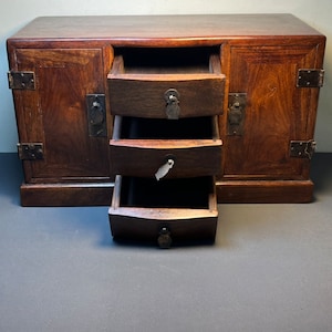 Chinese antique pure hand-carved natural rosewood drawer cabinet,jewelry boxe,storage box,exquisite and unique,worthy of collection and use