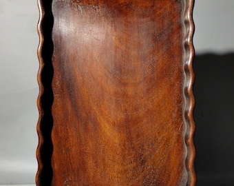 Chinese antique pure hand carved rosewood exquisite pattern tea tray,precious,fine workmanship,worth collecting